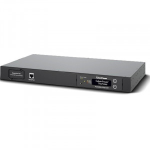 CyberPower PDU20MHVCEE10AT ATS 1U type, 16Amp, plug IEC 309 16A, (8) IEC 320 C13 (2) IEC 320 C19  EOL