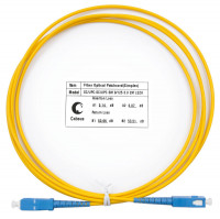 Cabeus FOP(s)-9-SC-SC-2m Шнур оптический simplex SC-SC 9/125 sm 2м LSZH Cabeus FOP(s)-9-SC-SC-2m Шнур оптический simplex SC-SC 9/125 sm 2м LSZH