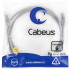 Cabeus PC-UTP-RJ45-Cat.6-2m-LSZH Патч-корд U/UTP, категория 6, 2xRJ45/8p8c, неэкранированный, серый, LSZH, 2м