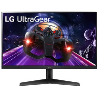 LCD LG 23.8" 24GN60R-B  UltraGear черный {IPS 1920x1080 144Hz 1ms 16:9 1000:1 300cd 178/17  HDMI DisplayPort}