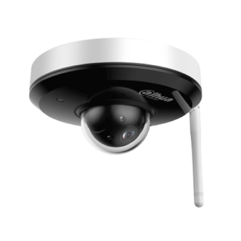 DAHUA DH-SD1A204DB-GNY-W Мини-купольная PTZ IP-видеокамера с Wi-Fi 2.4ГГц 2Мп, 1/2.8” CMOS, моторизованный объектив 2.8~12мм (4x), видеоаналитика, ИК до 20м, IP66, IK08, корпус: металл