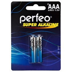 Perfeo LR03/2BL Super Alkaline (2 шт. в уп-ке)