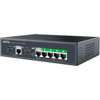 Коммутатор Netis P107GS (L2) 6x1Гбит/с 1xКомбо(1000BASE-T/SFP) 2SFP 4PoE 65W неуправляемый Коммутатор Netis P107GS (L2) 6x1Гбит/с 1xКомбо(1000BASE-T/SFP) 2SFP 4PoE 65W неуправляемый