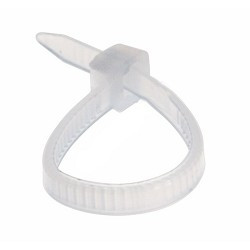 REXANT (07-0100) Хомут nylon  2.5 х 100 мм 100 шт белый  