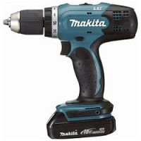 Makita DDF453SYE Дрель аккумуляторная [DDF453SYE]  {18В,2х1.5Ач Li-ion,БЗП-13мм,0-400\1300об\м,42\27Нм,1.8кг,чем}