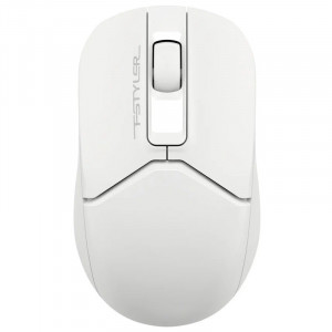 Мышь A4Tech Fstyler FG12S белый оптическая (1200dpi) silent беспроводная USB (3but)