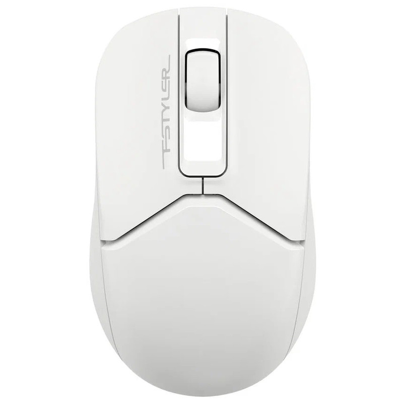 Мышь A4Tech Fstyler FG12S белый оптическая (1200dpi) silent беспроводная USB (3but)