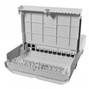 MikroTik CRS310-1G-5S-4S+OUT Коммутатор уличный, оптический 1*1Gbit Rj45, 5*1Gbit SFP, 4*10Gbit SFP+