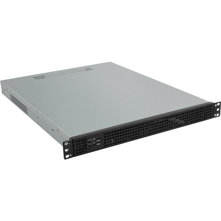 Exegate EX265494RUS Серверный корпус Pro 1U550-04 <RM 19",  высота 1U, глубина 550, БП 250ADS, USB>