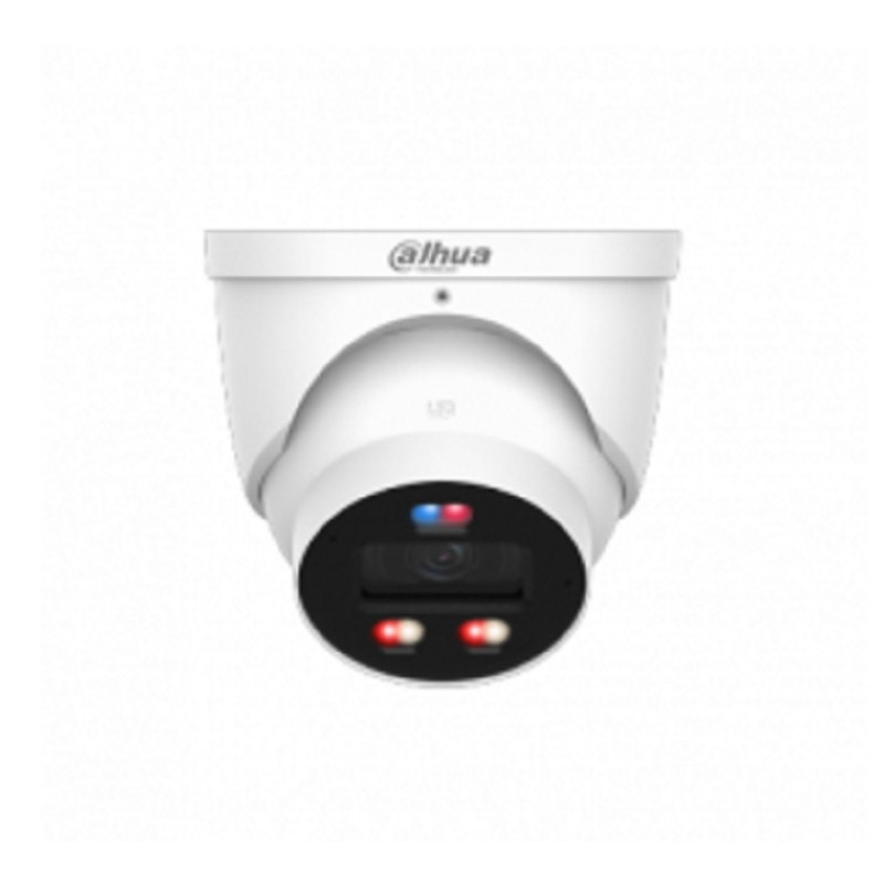 DAHUA DH-IPC-HDW3849HP-AS-PV-0360B-PRO Уличная купольная IP-видеокамера WizColor с ИИ и активным сдерживанием 8mp, 1/1.8” CMOS, объектив 3.6мм, видеоаналитика, ИК 30м, LED 30м, IP67