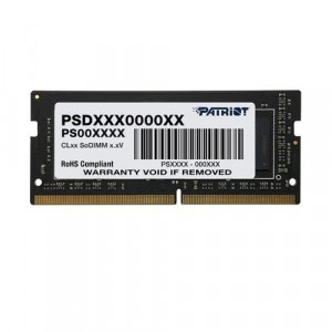 Память SO-DIMM DDR4 4Gb PC21300 2666MHz CL19 PATRIOT 1.2V (PSD44G266681S)
