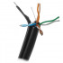 5bites Кабель FS5500-305APE-M FTP / SOLID / 5E / CCAG / PE / BLACK / OUTDOOR / MESSENGER / DRUM / 305M 5bites Кабель FS5500-305APE-M FTP / SOLID / 5E / CCAG / PE / BLACK / OUTDOOR / MESSENGER / DRUM / 305M
