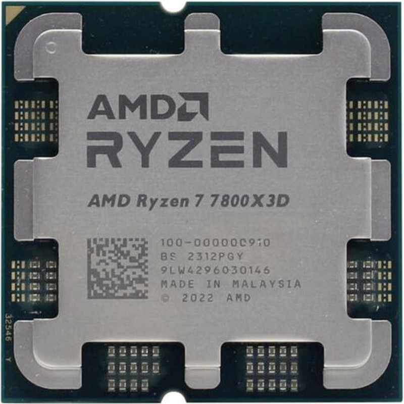CPU AMD RYZEN 7 7800X3D BOX (100-100000910WOF) {4,2GHz/ 5,0GHz, RDNA 2 Graphics,  TDP 120W, AM5)