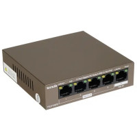 TENDA TEG1105PD Коммутатор настольный 5-Ports 10/100/1000 Base-T 4-Ports PoE(PoE бюджет 30W) TENDA TEG1105PD Коммутатор настольный 5-Ports 10/100/1000 Base-T 4-Ports PoE(PoE бюджет 30W)