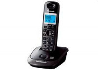 Panasonic KX-TG2521RUT (титан) {АОН, Caller ID,спикерфон,голосовой АОН,полифония,цифровой автоответчик}