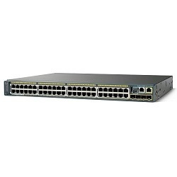 WS-C2960RX-48FPS-L Catalyst 2960-X 48 GigE PoE 740W, 4x1G SFP,LAN Base, Russia