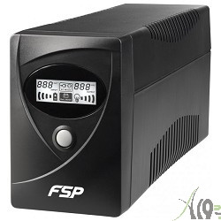 FSP VESTA 450 PPF2400400 Black {Line interactive, 450VA/240W, LCD, IEC*4, RS232, RJ11}