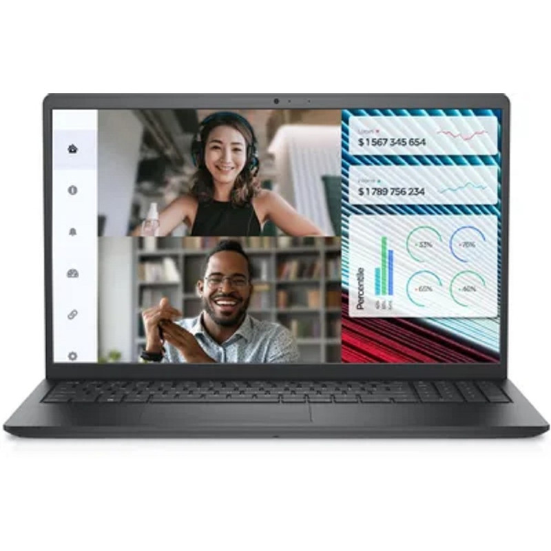 DELL Vostro 3520 [3520-5820] Black 15.6" {FHD i5-1235U/8Gb/256Gb SSD/Linux}