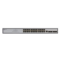 ORIGO OS3228P/380W/A1A Управляемый L3 PoE-коммутатор 24x1000Base-T PoE+, 4x10G SFP+, PoE-бюджет 370 Вт