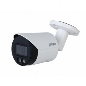 DAHUA DH-IPC-HFW2249SP-S-IL-0360B Уличная цилиндрическая IP-видеокамера Full-color с ИИ 2Мп, 1/2.8” CMOS, объектив 3.6мм, видеоаналитика, ИК до 30м, LED до 30м, IP67, корпус: металл