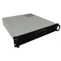 Procase RE204-D4H2-FE-65 Корпус 2U server case,4x5.25+2HDD,черный,без блока питания(2U,2U-redundant),глубина 650мм,EATX 12"x13", панель вентиляторов 4*80х25 PWM [RE204-D4H2-FE-65]