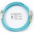 Cabeus FOP-50-LC-SC-5m Шнур оптический duplex LC-SC 50/125 mm OM3 5м LSZH