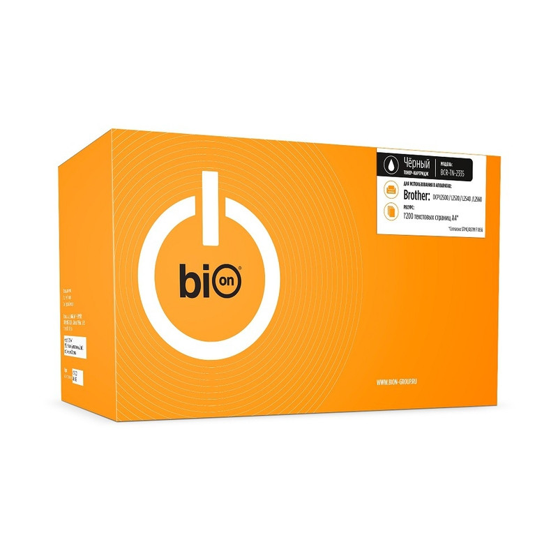 Bion Тонер-картридж TN-2335 для Brother DCP L2500/L2520/L2540/L2560 (1'200 стр.) Черный