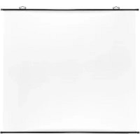 Экран Cactus 180x180см Map type CS-PSRM-180x180-BK 1:1 настенно-потолочный рулонный черный