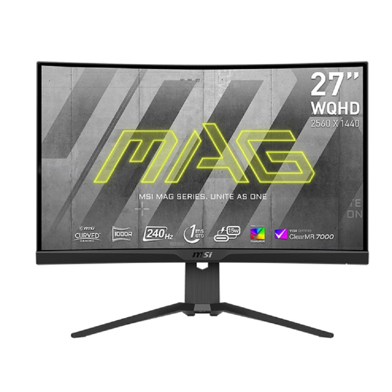 Монитор MSI MAG 275CQRXF 27", черный [9s6-3cd54t-005]