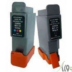 Canon BCI-21BL/CL 0954A379 Набор картриджей, многоцветный / черный