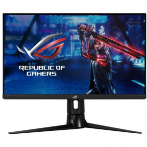 ASUS 27" ROG Strix XG27AQ IPS LED 2560x1440, 1ms, 400cd/m2, 178°/178°, 100Mln:1, HDMI, DP, USB-Hub, 170Hz, HDR, колонки, G-Sync, HAS, Tilt, Swivel, Pivot, VESA, Dark Gray, 90LM06U0-B01370