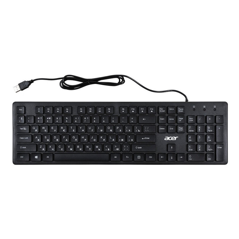 Acer OKW020 [ZL.KBDEE.001] keyboard USB slim black 