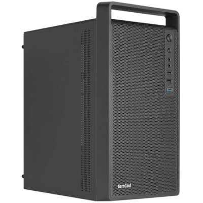 AeroCool  Корпус MiniTower CS-109-S-BK-v1 (mATX, USB3x1, USB2x2, 120mm fan,без БП) (4711099472390)