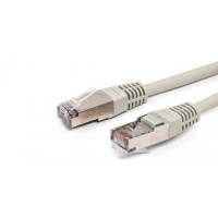 Filum FL-F5-1M Кабель патч-корд, F/UTP 5e cat. 1м, 26AWG(7x0.16 мм), омедненный алюминий (CCA), PVC, серый (873026)