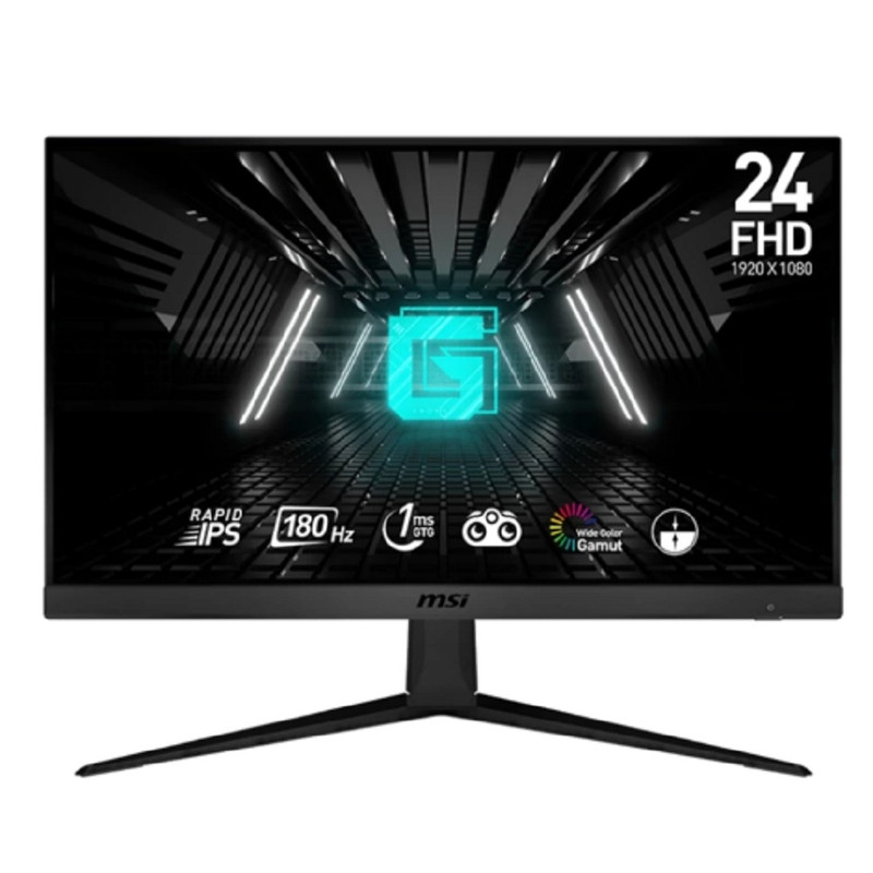 MSI 23.8" G2412F Black {IPS 1920x1080 180Hz 1ms 178/178 300cd 1000:1 2xHDMI DisplayPort}