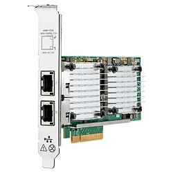 HP 656596-B21 Ethernet Adapter, 530T {2x10Gb, PCIe(2.0), Broadcom, for Gen8/Gen9-servers}