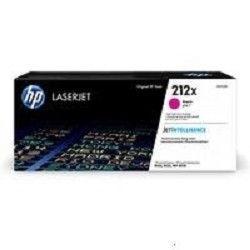 Картридж лазерный HP 212X W2123X пурпурный для HP CLJ Enterprise M554/M555