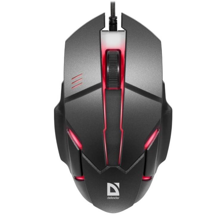 Defender Host MB-982 [52982] { Проводная оптическая мышь, 7 цветов,1000 dpi, черный  }