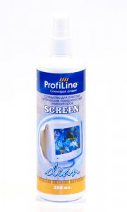 ProfiLine "Screen Clean" для оптических поверхностей/мониторов,  250 мл. 