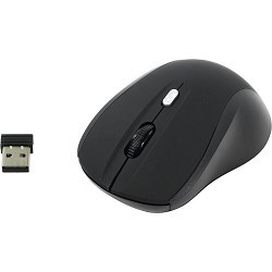Oklick 415MW black optical (1600dpi) cordless USB (4but)