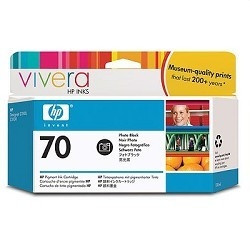 HP C9449A Картридж №70, Photo Black {DJ Z2100/Z3100, Photo Black (130 ml)}