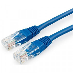 Cablexpert Патч-корд медный UTP PP10-7.5M/B кат.5, 7.5м, литой, многожильный (синий)