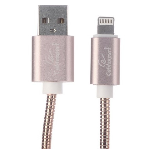 Cablexpert Кабель для Apple CC-G-APUSB02Cu-1M, AM/Lightning, серия Gold, длина 1м, золото, блистер