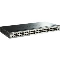 D-Link DGS-1510-52X/A1A PROJ Управляемый стекируемый коммутатор SmartPro с 48 портами 10/100/1000Base-T и 4 портами 10GBase-X SFP+