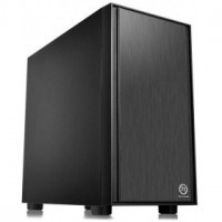 Case Tt Versa H17  черный без БП mATX 2xUSB2.0 1xUSB3.0 audio bott PSU" [CA-1J1-00S1NN-00]