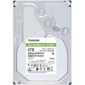 6TB Toshiba Surveillance S300 (HDWT360UZSVA) {SATA 6.0Gb/s, 7200 rpm, 256Mb buffer, 3.5" для видеонаблюдения}