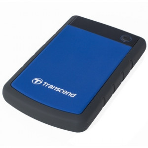 Transcend 2Tb (TS2TSJ25H3B) USB 3.0 Portable Disk Drive, StoreJet 2.5", SATA, Anti-shock 
