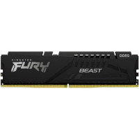 Память DDR5 32Gb 6000MHz Kingston KF560C36BBE-32 Fury Beast Black RTL Gaming PC5-48000 CL36 DIMM 288-pin 1.35В dual rank с радиатором Ret