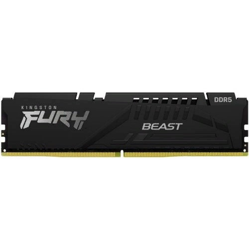 Память DDR5 32Gb 6000MHz Kingston KF560C36BBE-32 Fury Beast Black RTL Gaming PC5-48000 CL36 DIMM 288-pin 1.35В dual rank с радиатором Ret