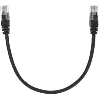 Rexant (02-0102-03) Патч-корд U/UTP, CAT 5e, RJ45-RJ45, 26AWG, LSZH, черный, 0,3м Rexant (02-0102-03) Патч-корд U/UTP, CAT 5e, RJ45-RJ45, 26AWG, LSZH, черный, 0,3м